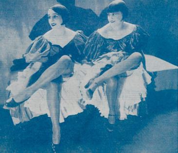 Rennelly et Rappo, capitaines du Cancan